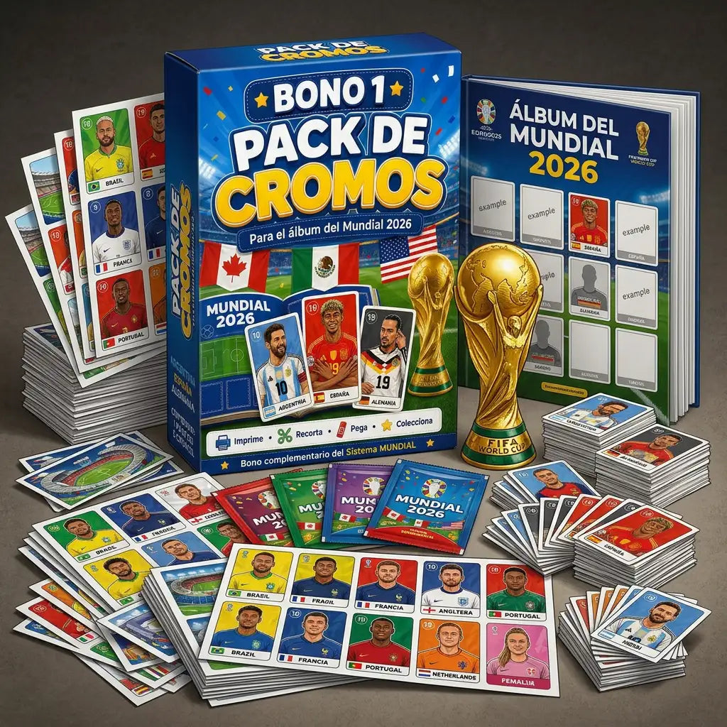 Pack de Cromos para el Álbum